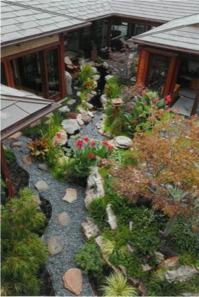 Stream garden